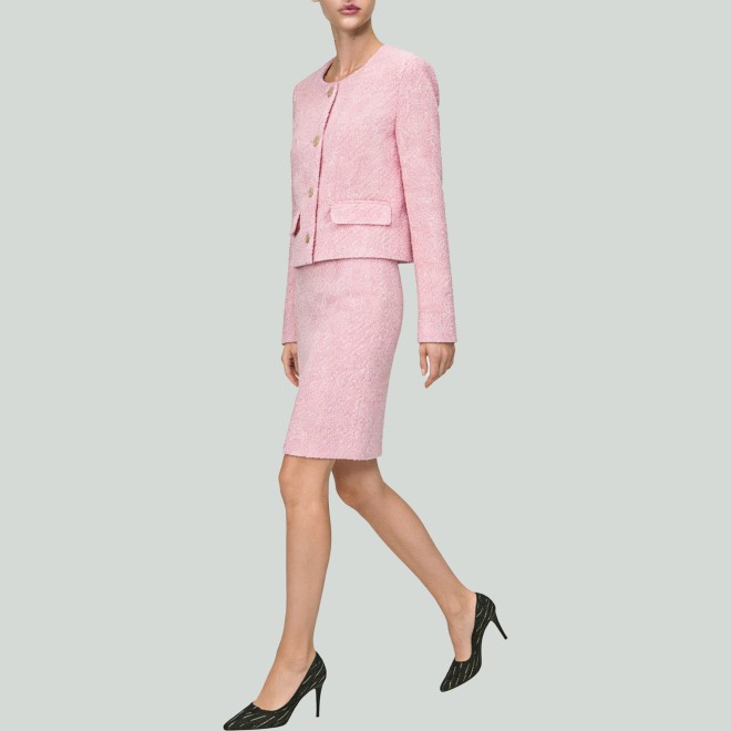 Ladies French Tweed Suit Set