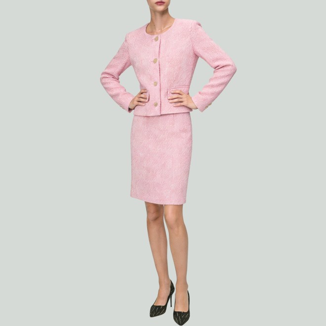 Ladies French Tweed Suit Set