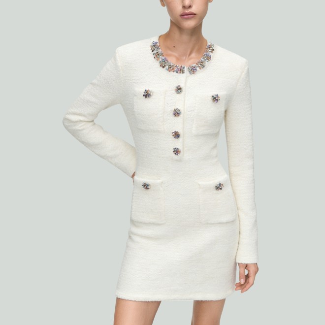 Women's Knitted Mini Dress