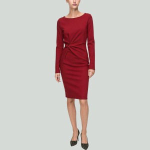 Ponte Knee-Length Casual Dress