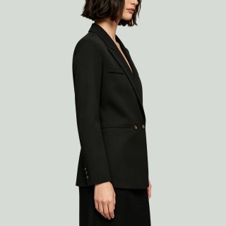 Lightweight 3/4-Sleeve Casual Blazer