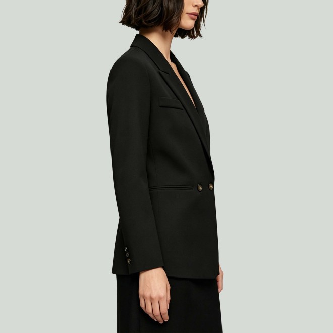 Lightweight 3/4-Sleeve Casual Blazer