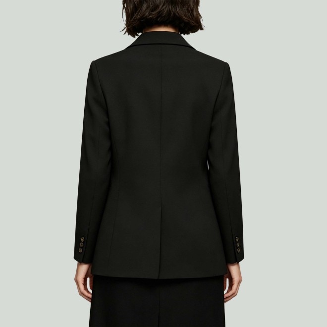 Lightweight 3/4-Sleeve Casual Blazer