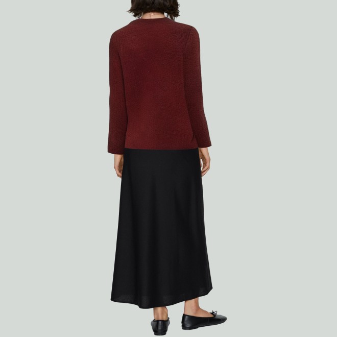 Sequined Metal Buckle Elegant Short Women's Jacket