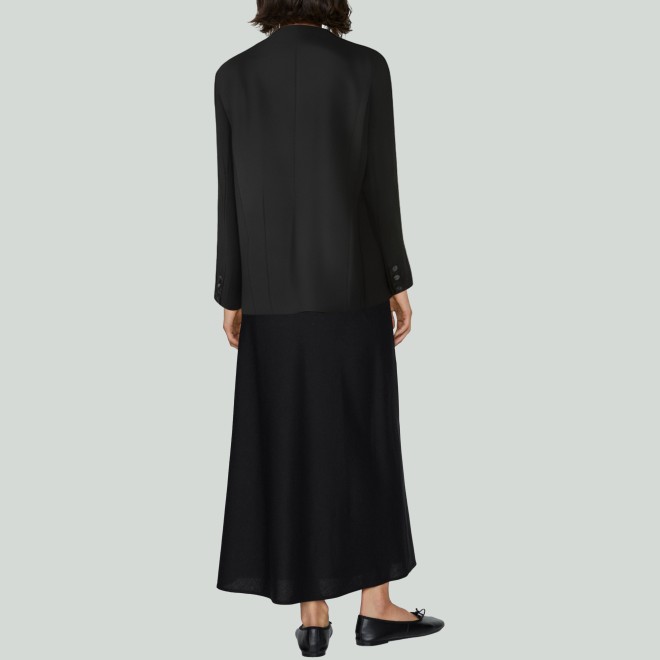 Striped V-Neck Casual Blazer for Women