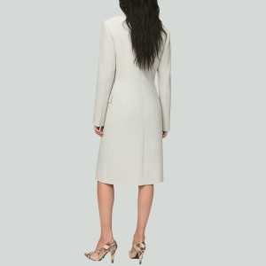 Simple Single-Breasted Women's Trench Coat