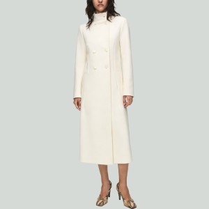 Double-Breasted Simple Women's Trench Coat