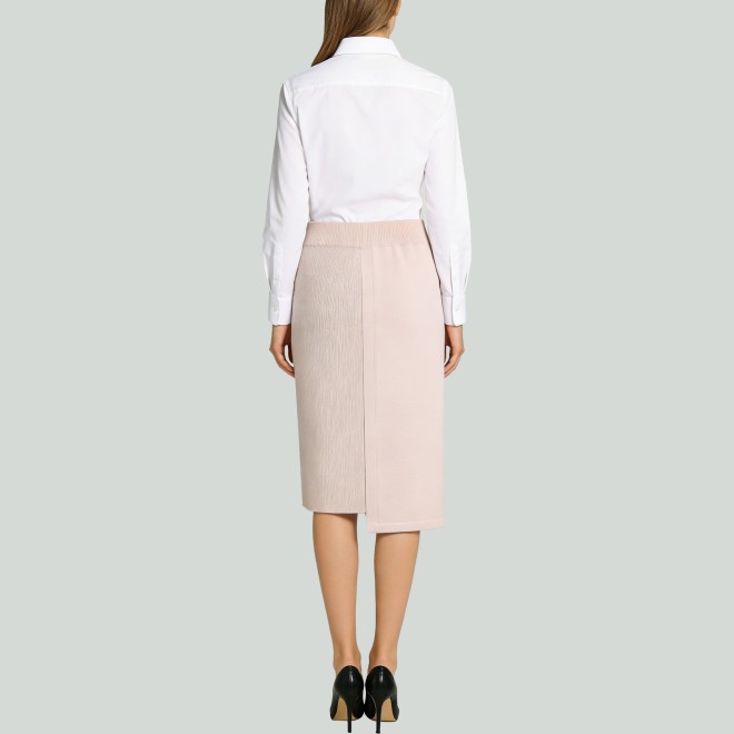 Women's Suede-Knit Pencil Skirt