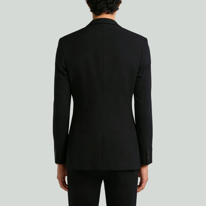 Men's Solid-Color Suit Jacket