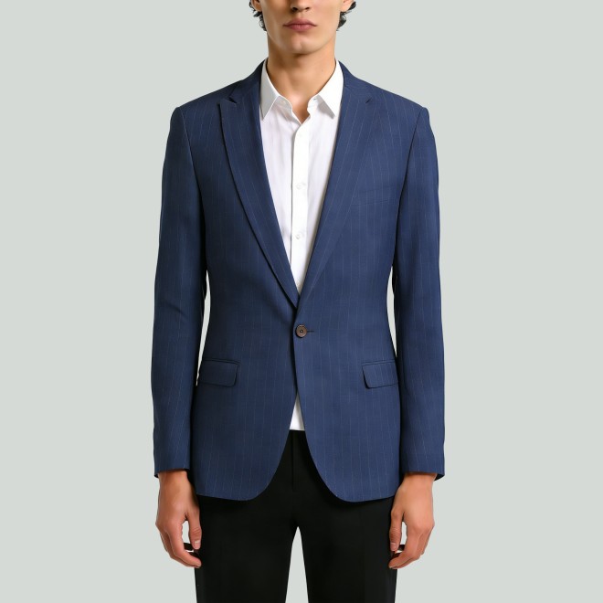 Plus-Size Breathable Men's Business Blazer
