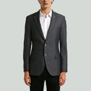 Classic Style Men's Single-Breasted Casual Suit Jacket
