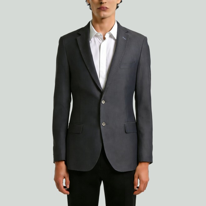 Classic Style Men's Single-Breasted Casual Suit Jacket
