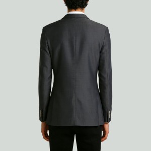 Classic Style Men's Single-Breasted Casual Suit Jacket