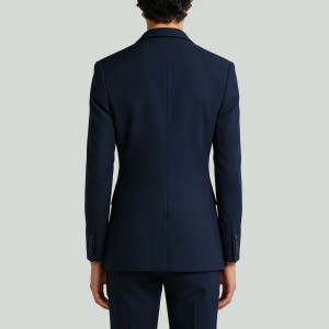Men's Classic Slim-Fit Suit Jacket