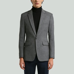 Men's Slim Fit Thickened Trench Coat