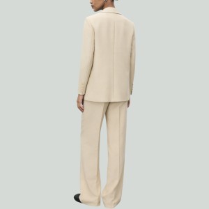 Fashion Rhinestone Sequin Bead Elegant Women's Suit