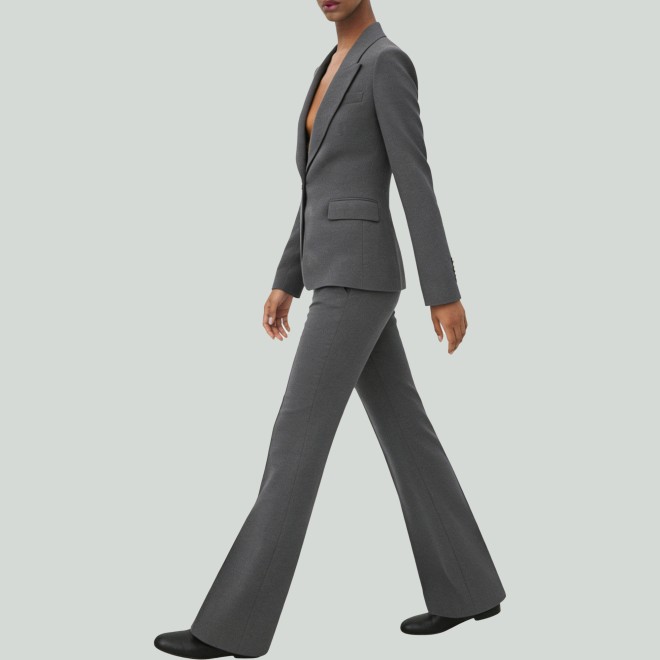 One-Button Women's Suit Set