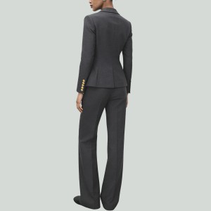 One-Button Women's Suit Set