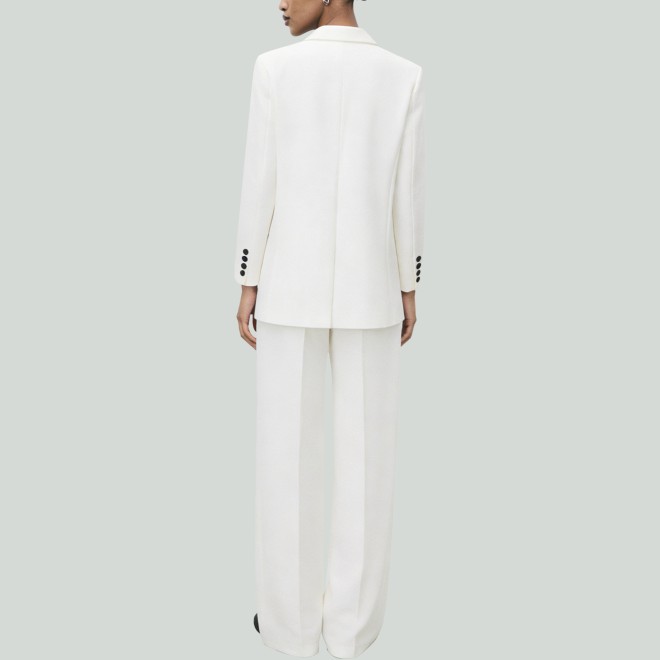 Women's Casual White Blazer