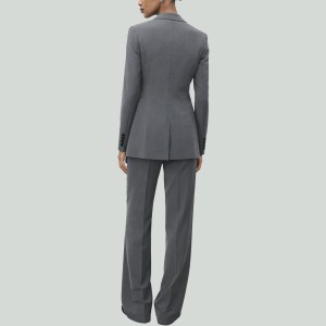 New Grey Women's Professional Suit Blazer