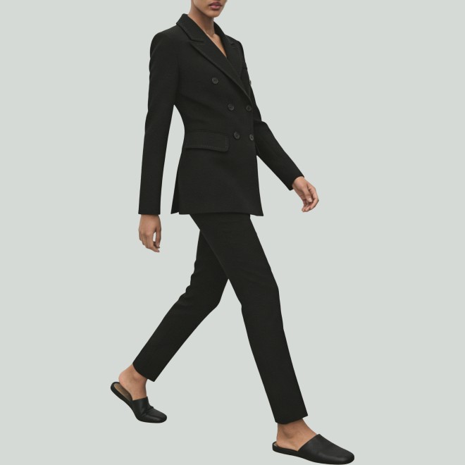 Black Casual Korean-Style Women's Fashion Set