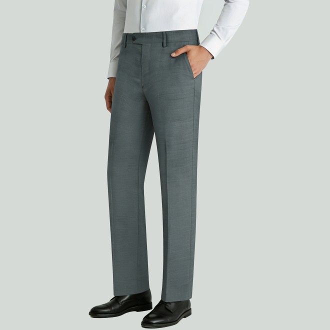Casual Slim-Fit Classic Trousers