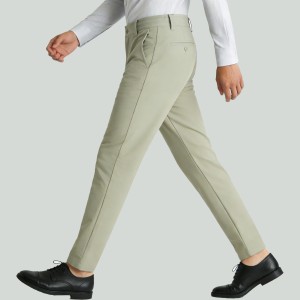 Men's Multi-Pocket Trousers with Straight Leg and Zippers