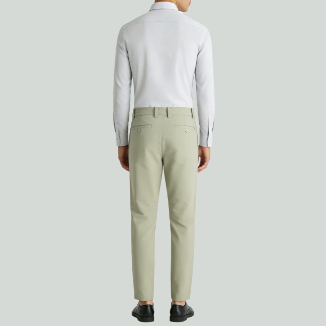 Men's Multi-Pocket Trousers with Straight Leg and Zippers