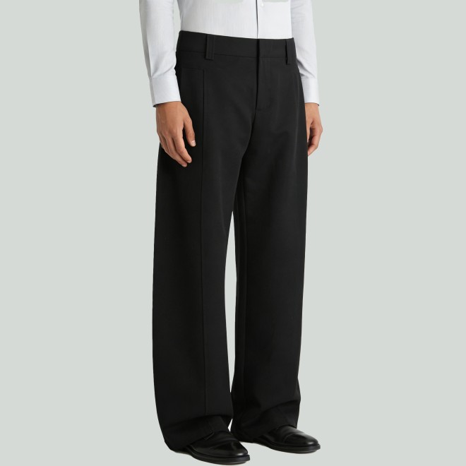 Retro Loose Wide-Leg Pants